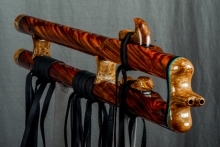 Chechen Native American Flute, Minor, Mid G-4, #K11Da (3)